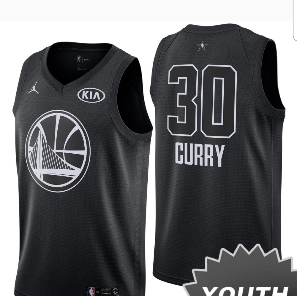 Stephen curry black jersey